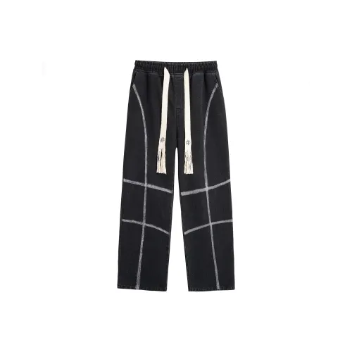 BEENTRILL Черные Унисекс Джинсы