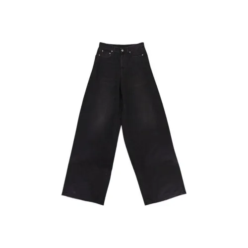 Vetements Черные Унисекс Джинсы