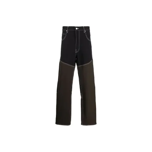 Jacquemus Мужские Черные Джинсы