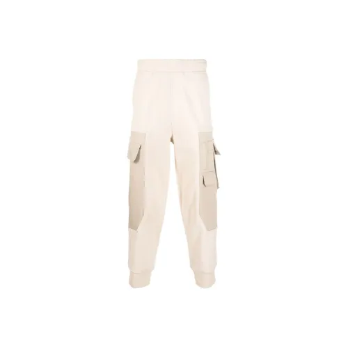 Neil Barrett Экрю Мужские Карго Брюки