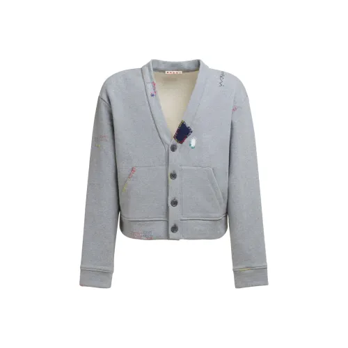 MARNI SS25 Куртки и Пальто Мужской Серый