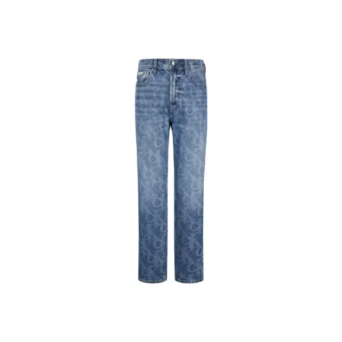Calvin Klein SS25 XEB Джинсовый Синий Мужские Джинсы