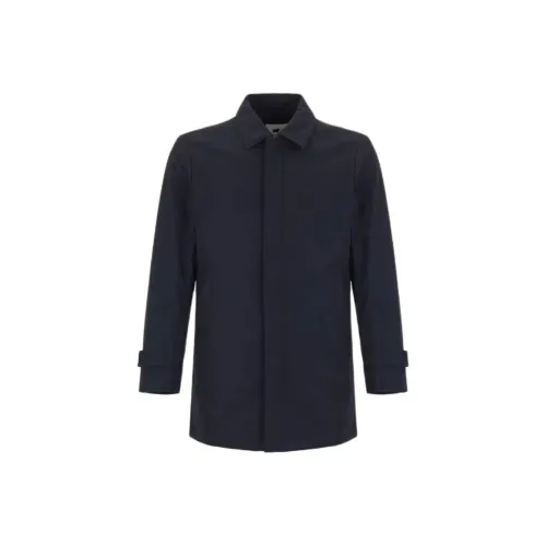 BRAUN BUFFEL Пуховик Мужской Темно-синий