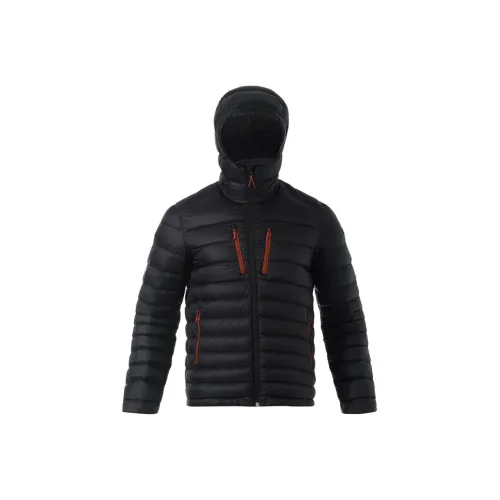 DECATHLON Пуховик Мужской Черный