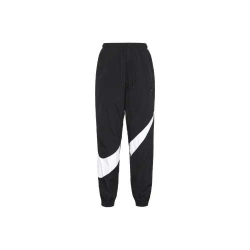 Nike Черные Мужские Вязаные Тренировочные Штаны