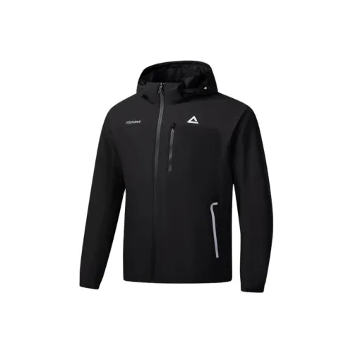 PEAK Черный Мужской Тренч