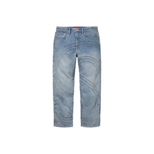 Supreme SS24 Унисекс Джинсы