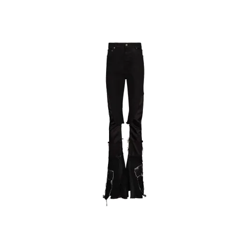 RICK OWENS Мужские черные джинсы