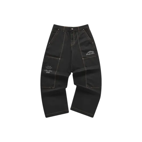 FILA Черные Мужские Джинсы