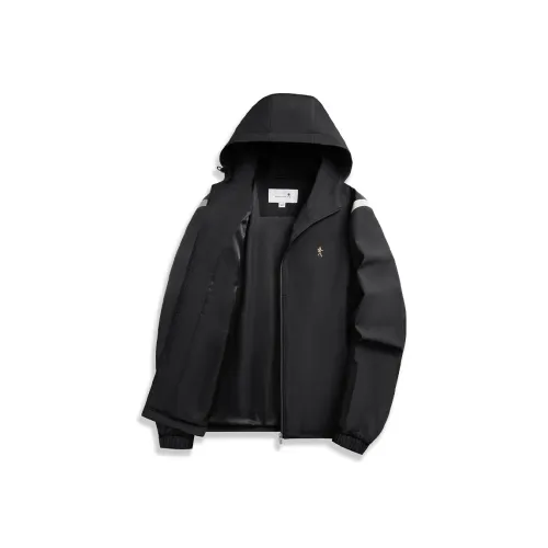 Куртки и пальто Dance with Wolves Мужские Черные