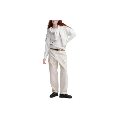 UNIQLO Айвори Мужские Карго Брюки