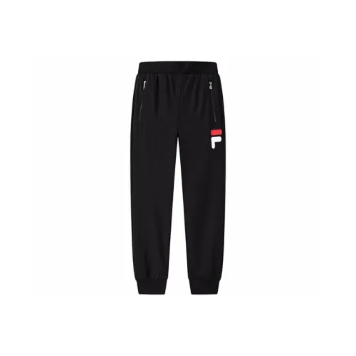 FILA Глубокий Черный Мужские Вязаные Спортивные Штаны