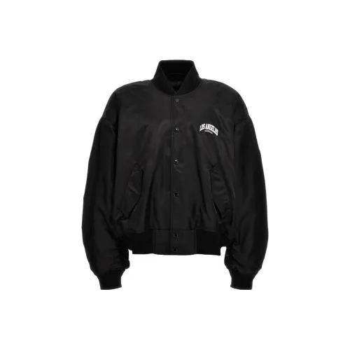 Balenciaga SS24 Куртки и Пальто Свободный крой Мужской Черный