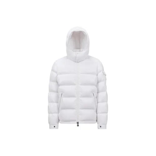 Moncler Maya Series Пуховик Пальто Мужской Белый