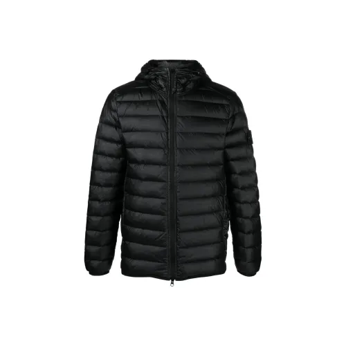 STONE ISLAND Черные Мужские Куртки