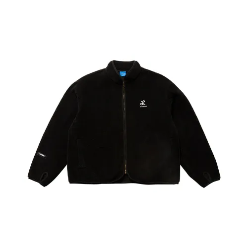 LOOKUN Черный унисекс объемные куртки (пуфы)