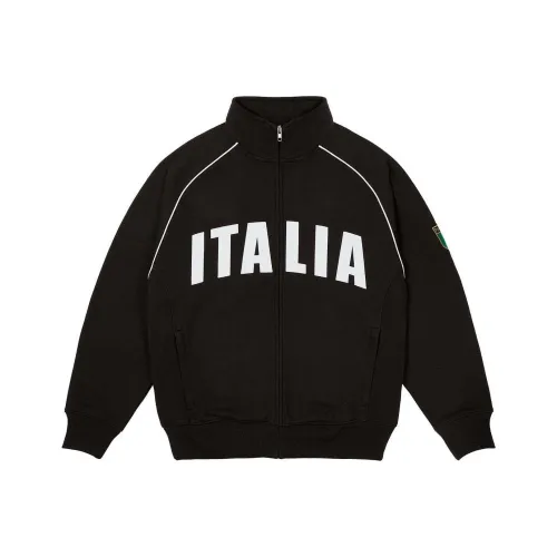 PALACE SS24 ZIP FUNNEL Куртки Пальто Унисекс Черный