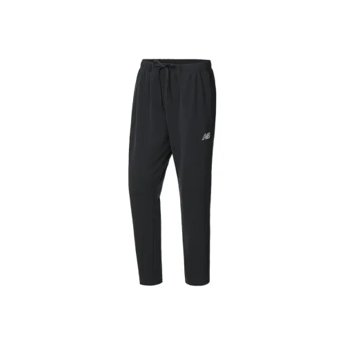 New Balance совместные Joggers & Sweatpants Черные Мужские Вязаные Тренировочные Штаны