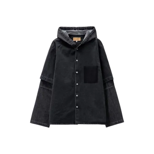 MM6 Maison Margiela совместный бренд SS24 Куртки Пальто Мужской Серый