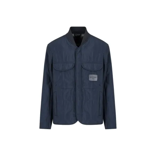 EMPORIO ARMANI Куртки и Пальто Мужской Морской Синий