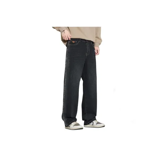 DABAISHA Джинсы Мужские Черные Серые