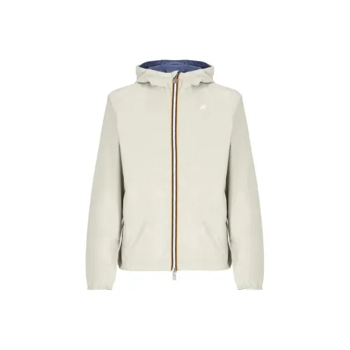 K WAY Куртки Пальто Мужской Бежевый