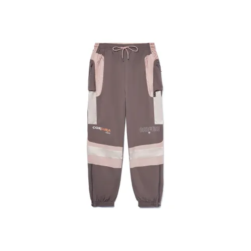 LINING Badfive Вязаные Тренировочные Штаны Мужские Воробьиный Коричневый