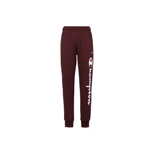 Champion Men's Knitted Training Pants Burgundy