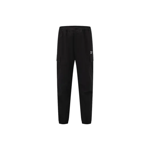 Reebok Черные Унисекс Брюки Карго