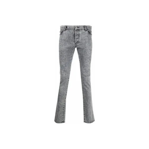 BALMAIN Серый Мужской Джинсы
