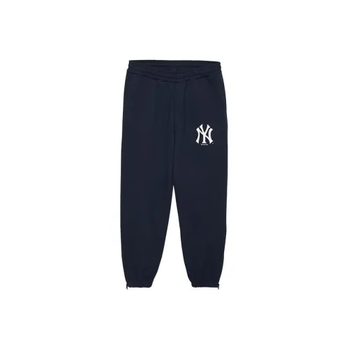 New Era FW22 Вязаные тренировочные брюки мужские темно-синие