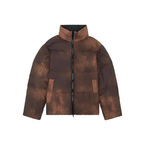 DIESEL Коричневый Мужской Пуховик