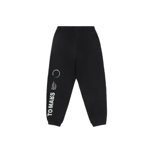 LINING CF Tracing Вязаные Тренировочные Штаны Мужские Черные