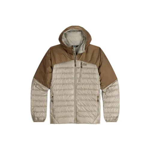 Outdoor Research HELIUM Пуховые куртки Толстовка Куртки Пальто Мужской Хаки