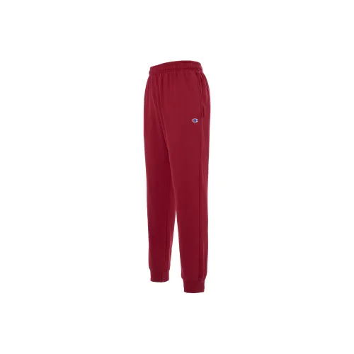 Champion Men's Knitted Training Pants Burgundy