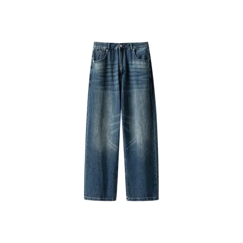 WILLIAM FOX SONS Джинсы Унисекс Синий