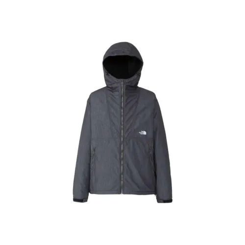 THE NORTH FACE Нейлон Деним Компактный Nomad Куртка Куртки Пальто Мужской Черный деним