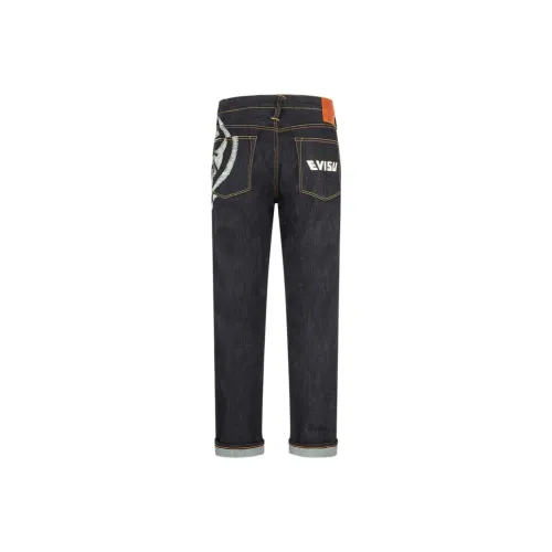 EVISU Джинсовый Синий Мужские Джинсы