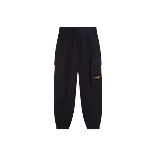 FUN Black Unisex Cargo Pants FUN Черные Унисекс Карго Брюки