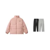 Розовый (B комплект с случайными брендовыми штанами)