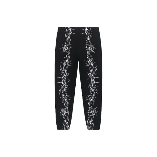 GIVENCHY Черные мужские вязаные тренировочные штаны