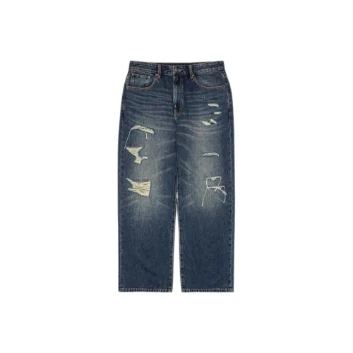 Clot SS25 Синие Унисекс Джинсы