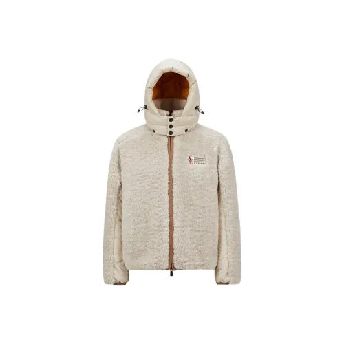 Moncler Grenoble Светлый Бежевый Мужской Пуховик