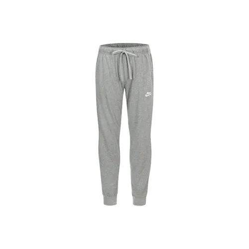 Nike Серые Мужские Вязаные Тренировочные Штаны