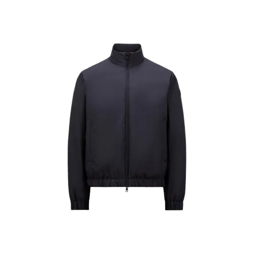 Moncler Luserna Series Пуховик Мужской Морской Синий