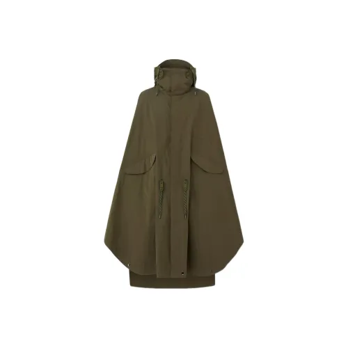 Burberry FW22 Тренчкот Мужской Зеленый