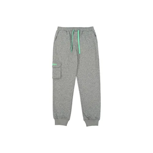 NERDY Штаны с манжетами Спортивные штаны Унисекс Серый