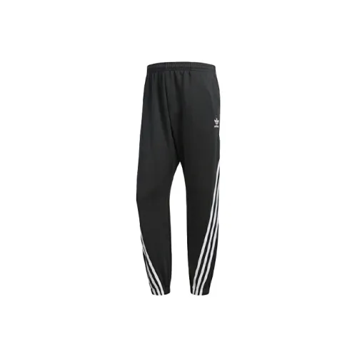 Adidas Originals Черные Мужские Вязаные Спортивные Штаны