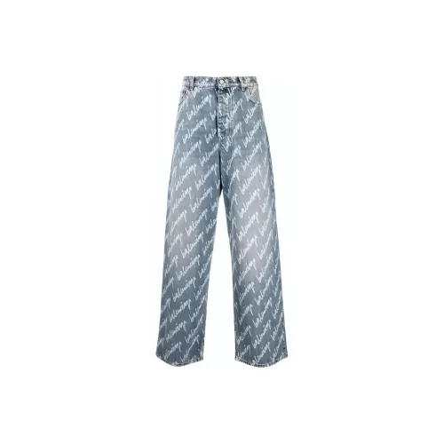 Balenciaga SS22 Джинсы Мужские Синие