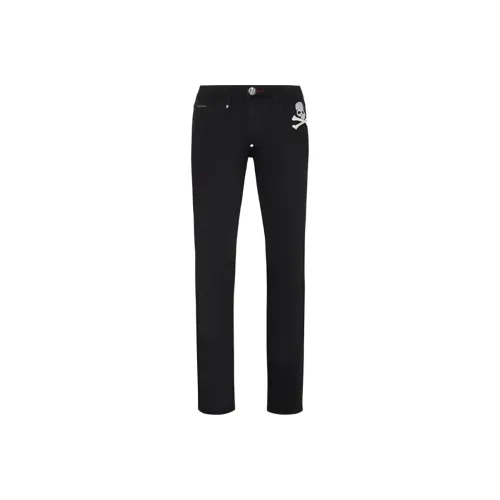 PHILIPP PLEIN Черные Мужские Джинсы